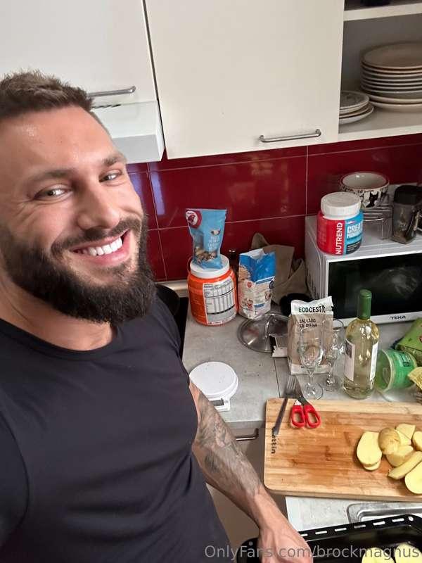 How about I cook you a delicious meal? Or would you rather I..