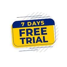 7 Days Free Trial now available for all new members 