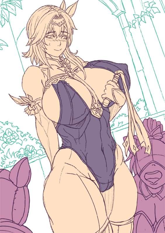 Genshin babe : Mistress Eula [SFW]