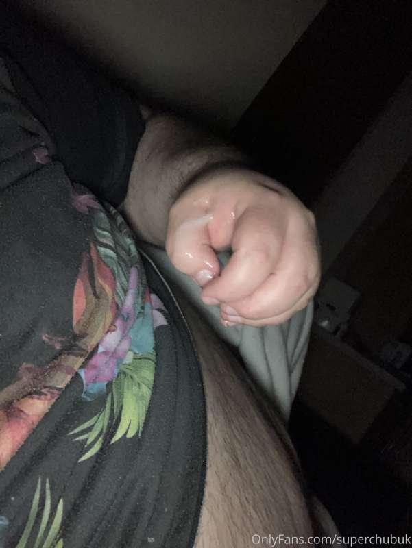 I came hard after wanking on friends sofa