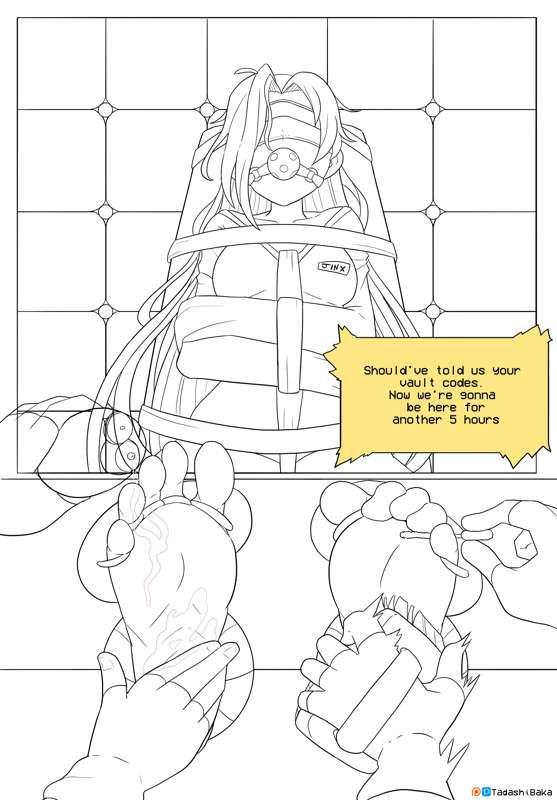 Jinx's Interrogation [Lineart]
