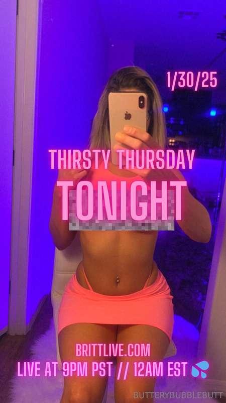 TONIGHT!!! 9pm pst // 12est