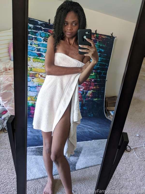 Would you prefer me wet or dried off~