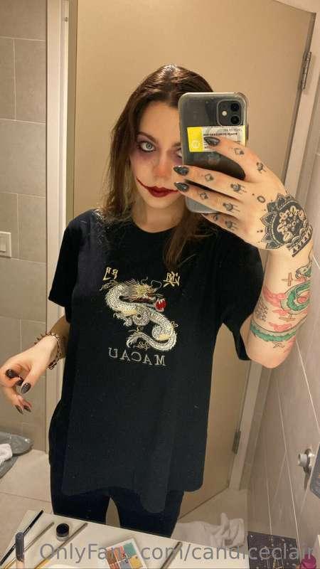Joker make up.