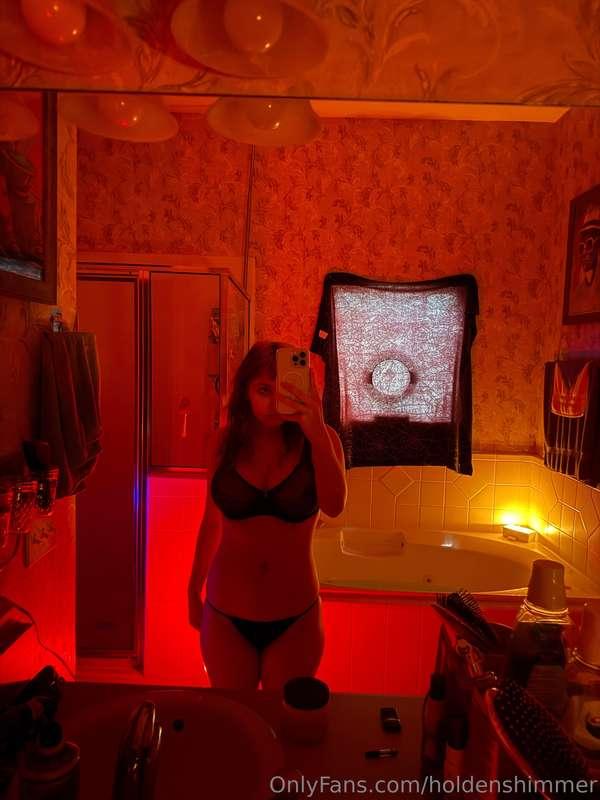 Getting ready to film