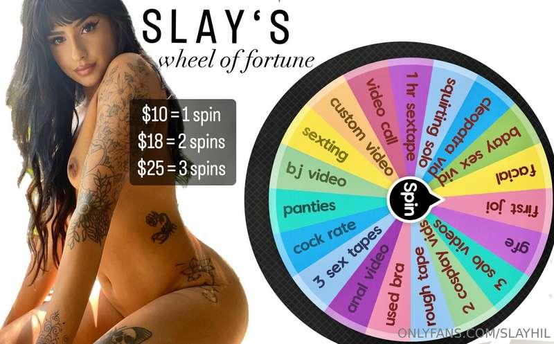 Brought out the OG wheel! 
Take a spin - you are guaranteed ..
