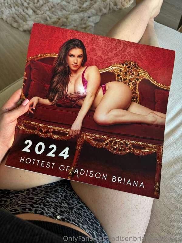 My 2024 calendar is here!!!! Only 100 copies and I’m signing..
