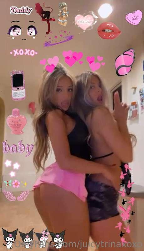 me & my bestie #totalbabes #bombshells 💞💖💘👙