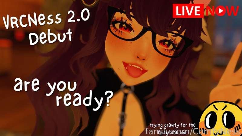 ♡ LIVE NOW with a VERY special VRChat Playtime Stream! I am debuting my 2.0 model!
Cum look ♡ 
Also using my Gravity for the first time LIVE today!

#vtuber #lewdtuber #lewd #vrchat #vrchatdebut #vtuberdebut

FREE to watch!