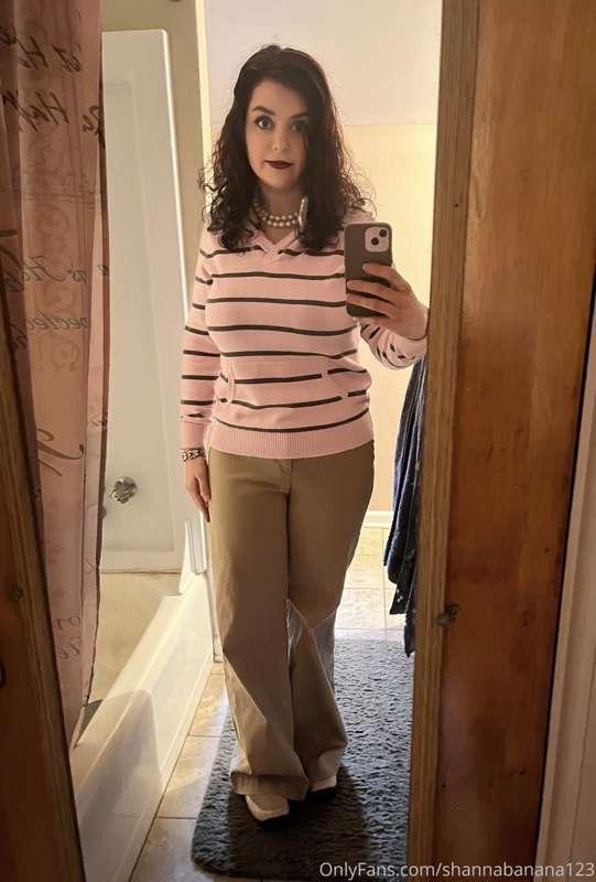 Me dressed for Thanksgiving today