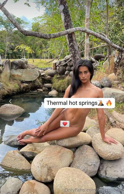 Thermal hot springs🌋 🔥