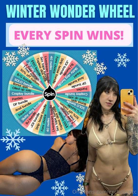 ❄️ WINTER WONDER WHEEL ❄️I’m feeling extra thankful for ya’l..