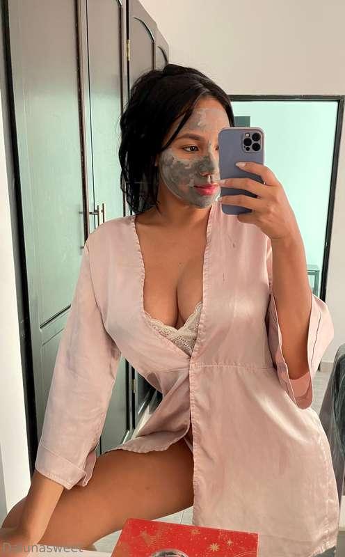 Skin care routine is important guys 🥺