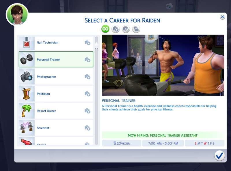 Personal Trainer (Active) Career