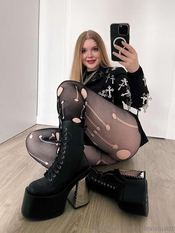 These boots weren’t made for walking, they were made for rul..