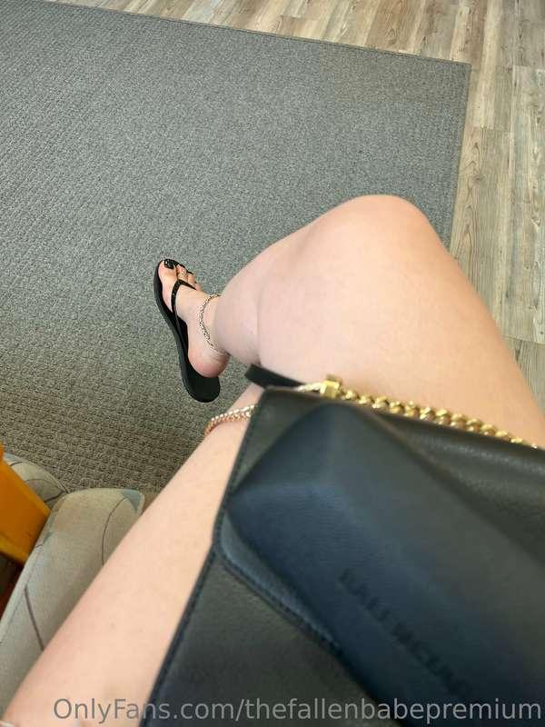 Saw the foot doctor today. Ohh the feeling when my feet get ..