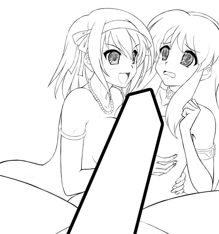 Haruhi & Mikuru (W.I.P.)