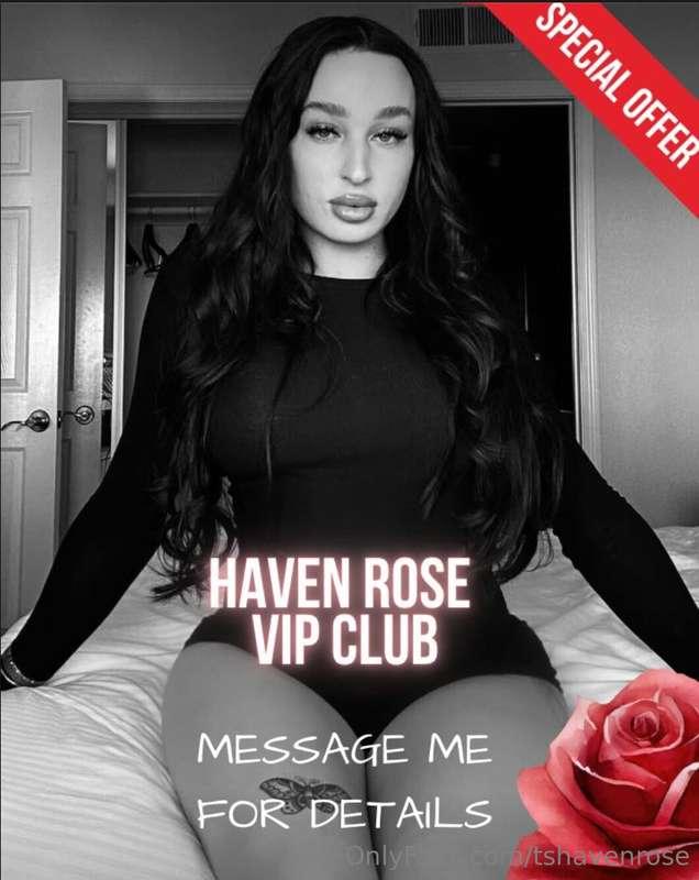 I notice you are still not part of Haven Rose Club 🥀 😱.What ..