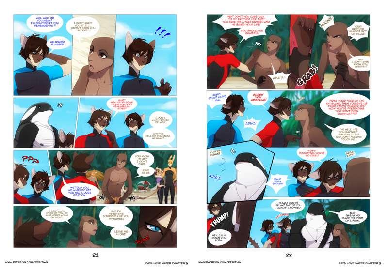 Cats Love Water III pages 21-22 + Rewards!