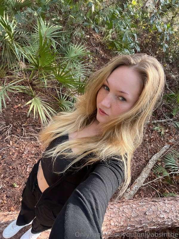 I got lost in the woods today… but someone found me 😈 wanna ..