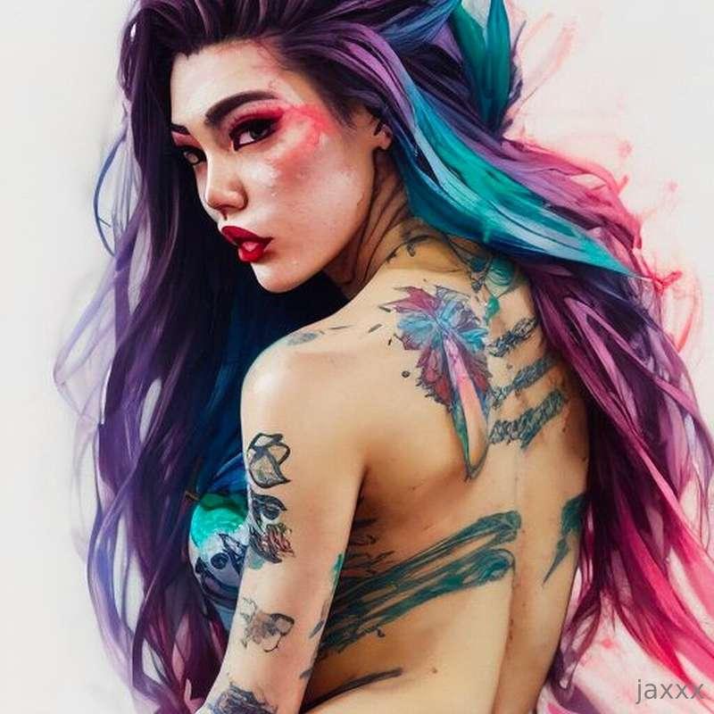 AI pictures of myself be making me wanna get more tattoos…an..