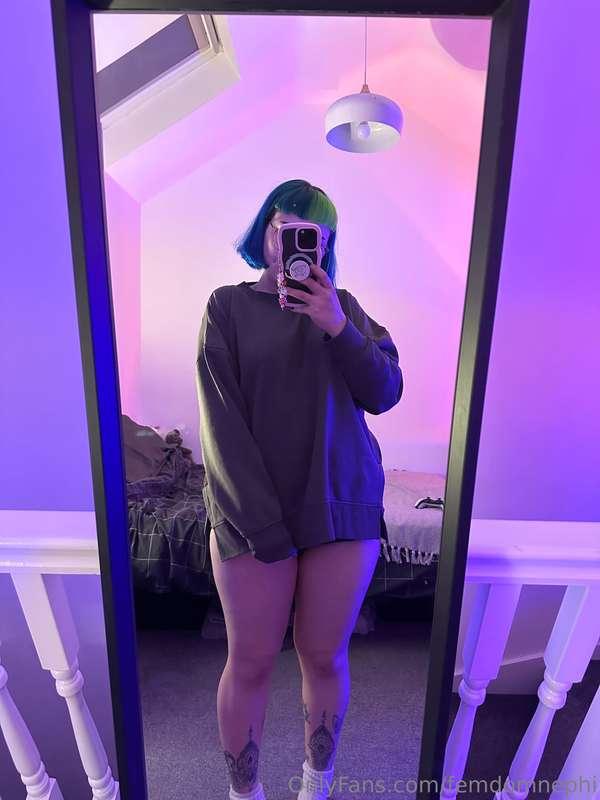 So cute and comfy in my Calvin Kleins 🥰