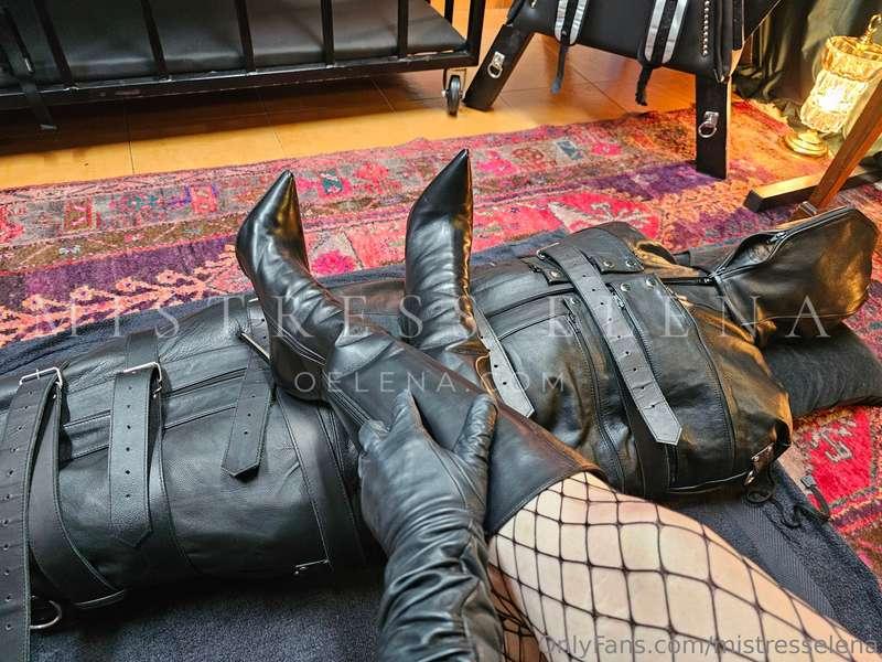 🖤 One of My favorite leather boots, by Le Silla, was gifted ..