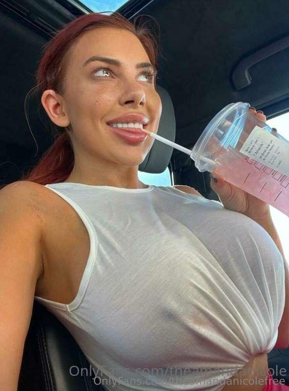 ### I prefer to go to Starbucks braless 😉 🍒