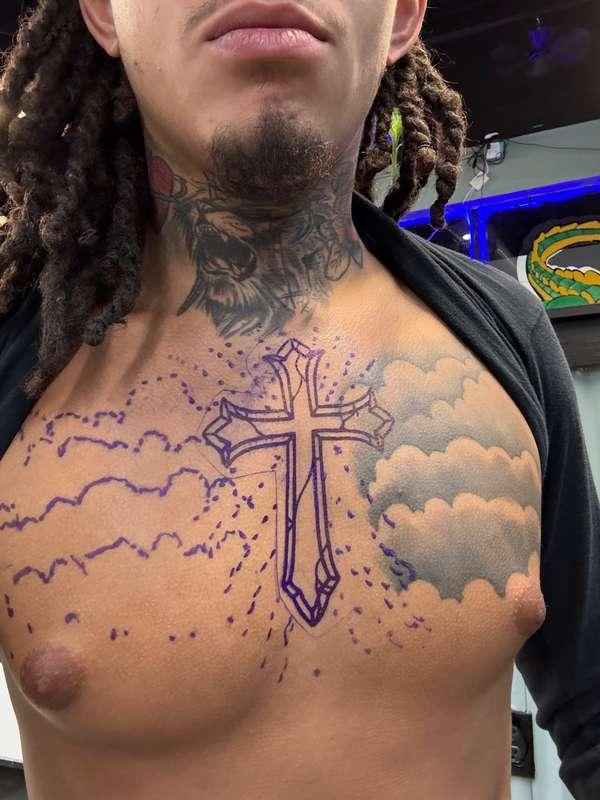 my chest is finally filled 🫠🙏🏽