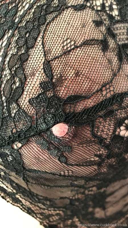 My nipple poking though bras lace material.

Peekaboo 👀