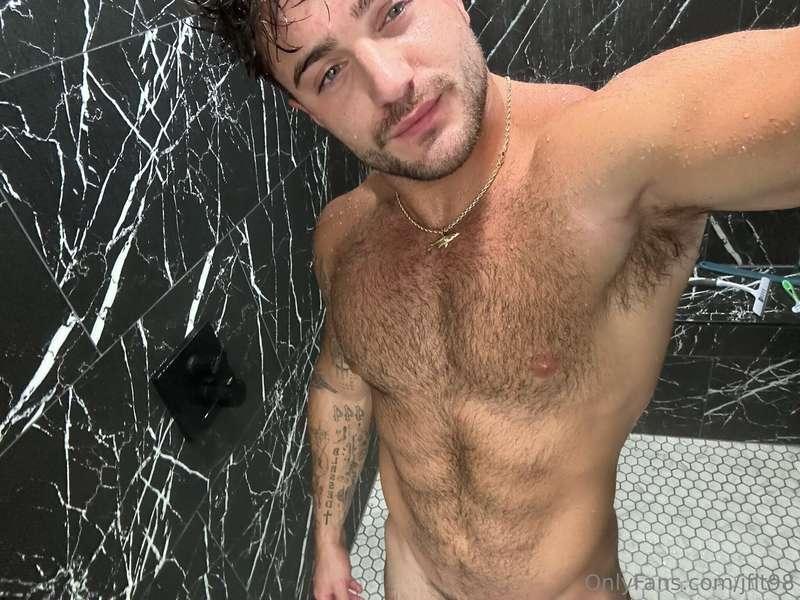 late night shower jerk off?