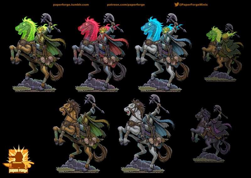 Headless Horseman Color Variants!