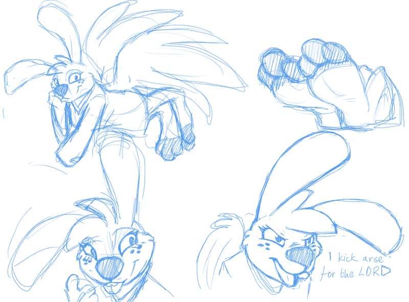 Gabby sketches