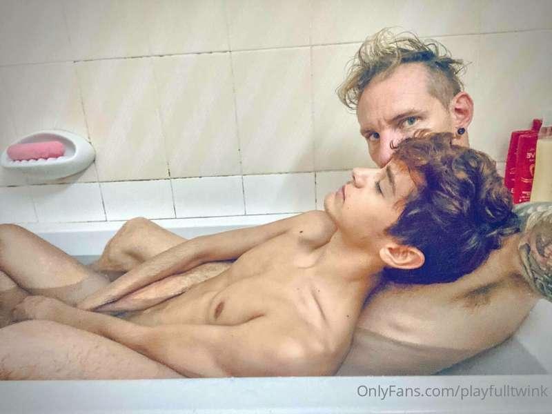 Bath times with daddy is always my favourite part of the day..