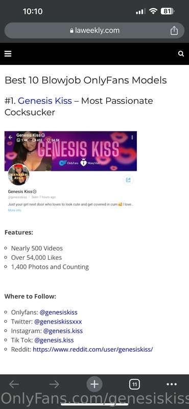 Voted most passionate cock sucker by LA Weekly 😈
Dropping a ..