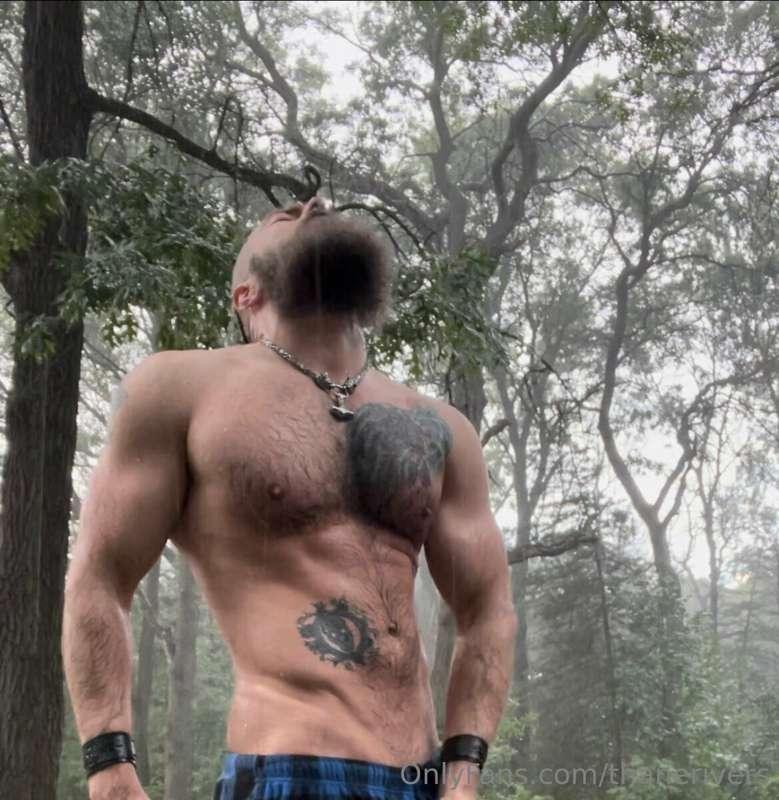 Two Cumshots! When life gives you rain, give cumshots in it!..
