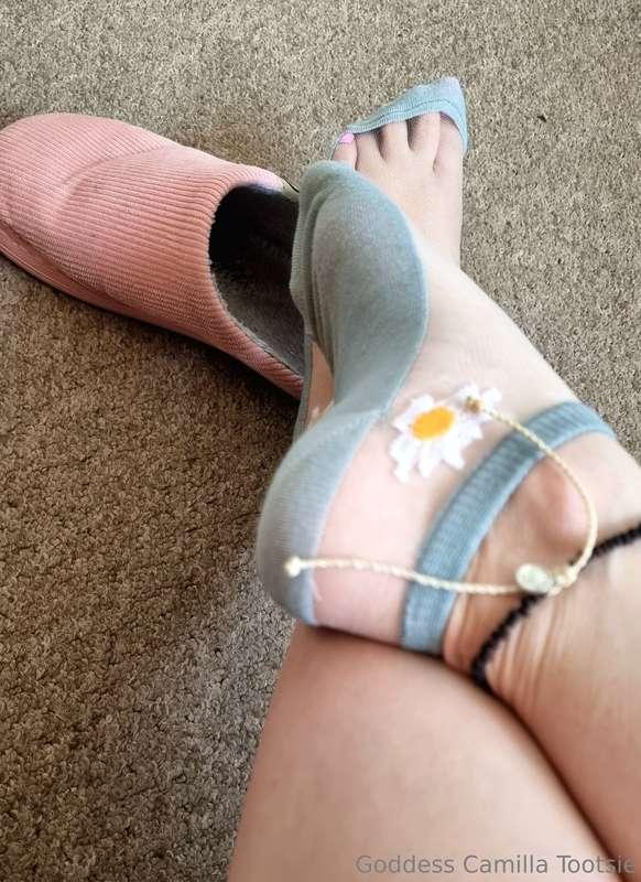 Stinking up another pair of socks & slippers, this weather i..