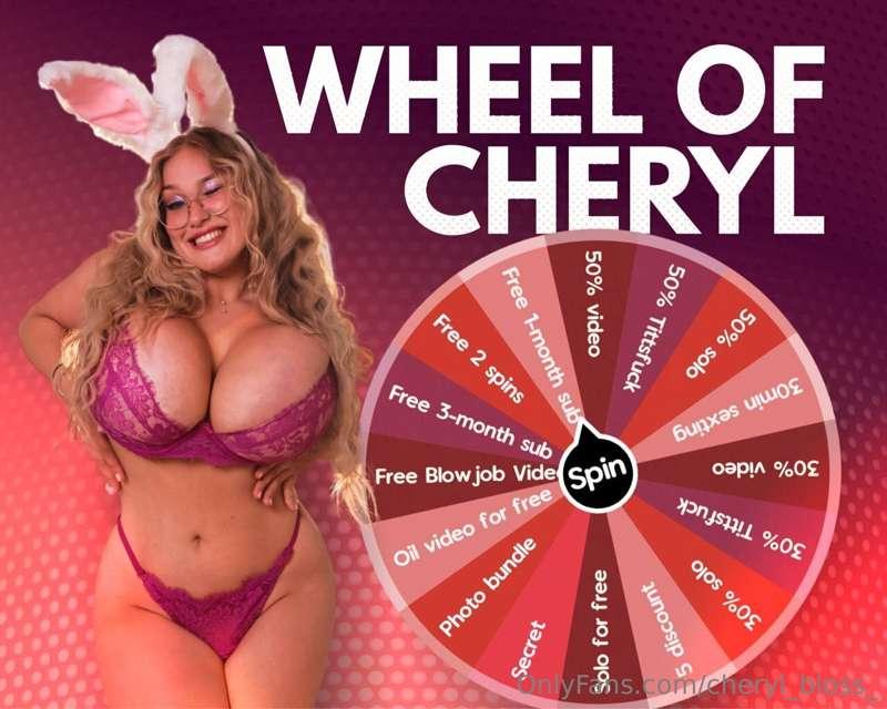 # 🔥26 AUGUST🔥 🎡 ***Wheel of Cheryl*** 🎡  WIN-WIN game where ..