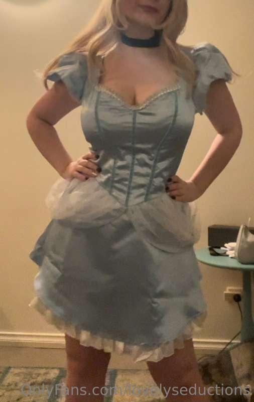 Cinderella costume from last night :)