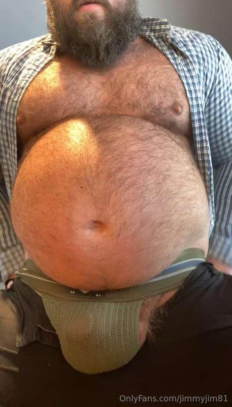 Come huff on dad’s bulge 