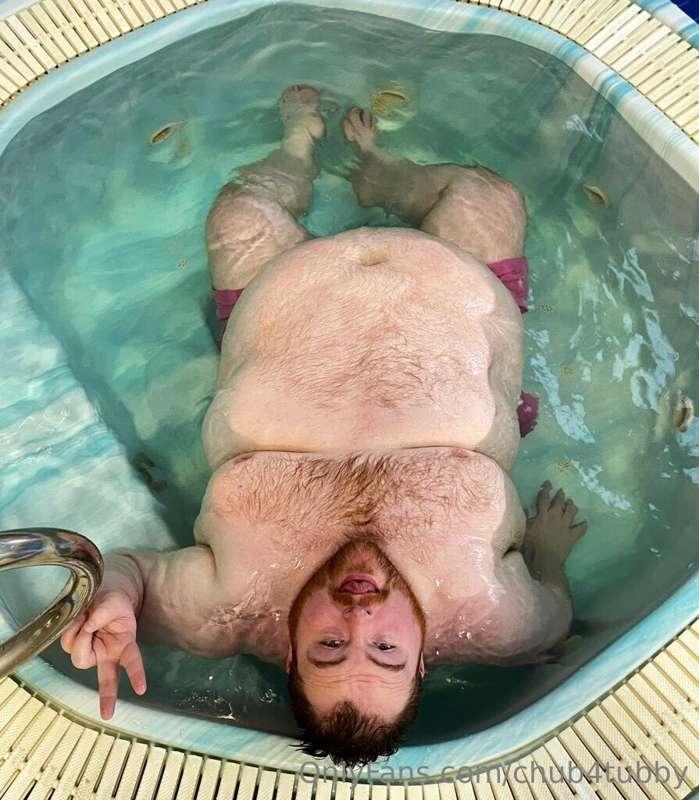 Who wants a fat pool boy?