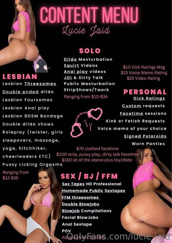 Content Menu 💗
Did you know I have ALL of these videos and I..