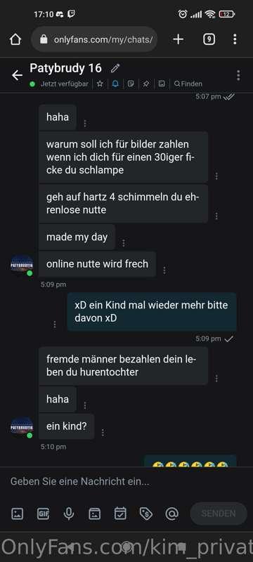 PatyBrudy ein 16 Jähriges Kind wird frech ich kann nicht meh..