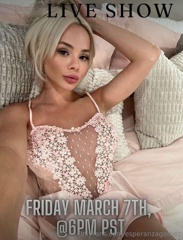 Elsa Jean is going ALL OUT tonight 🚨SOLO LIVE SHOW FRIDAY MA..