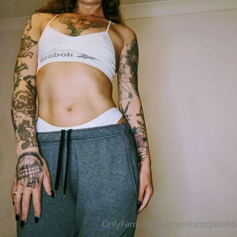 POV we just finished working out, I throw you down on the be..