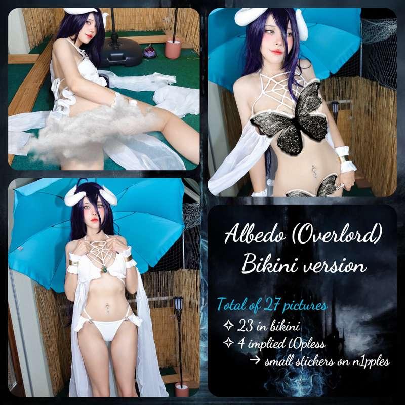 **Albedo from OverLord**
Hiii! My first photo set on this pl..