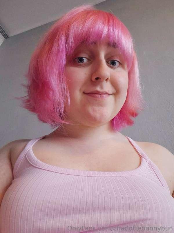 We finished up my hair! I'm finally pink and I love it so mu..