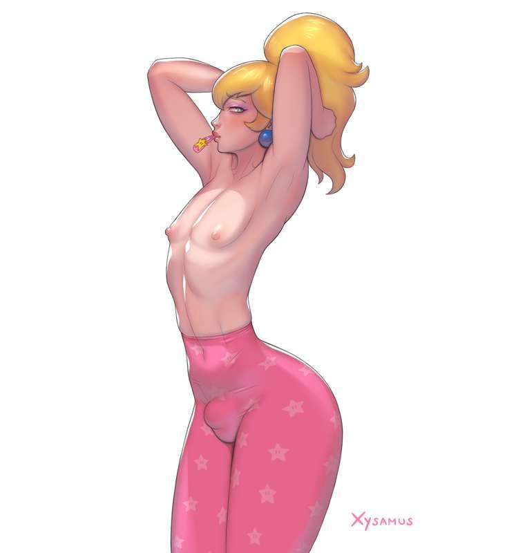 Peach cleaned