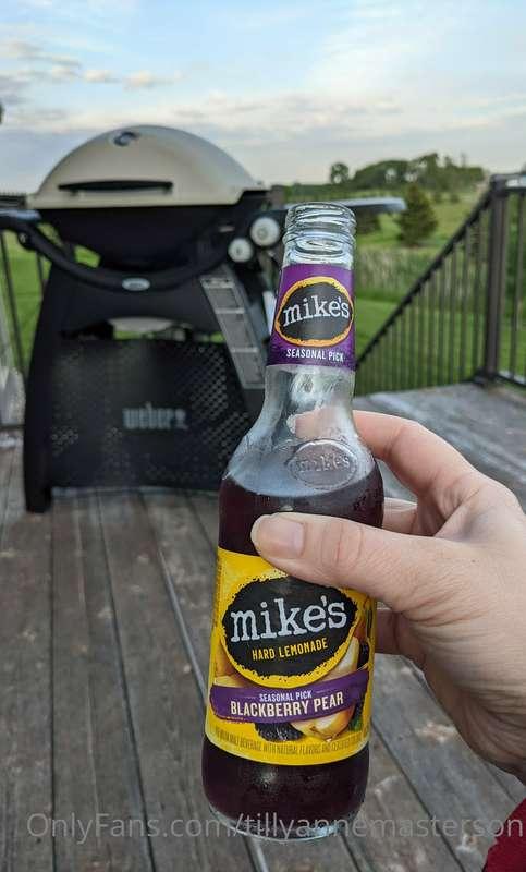 Grilling and chilling tonight