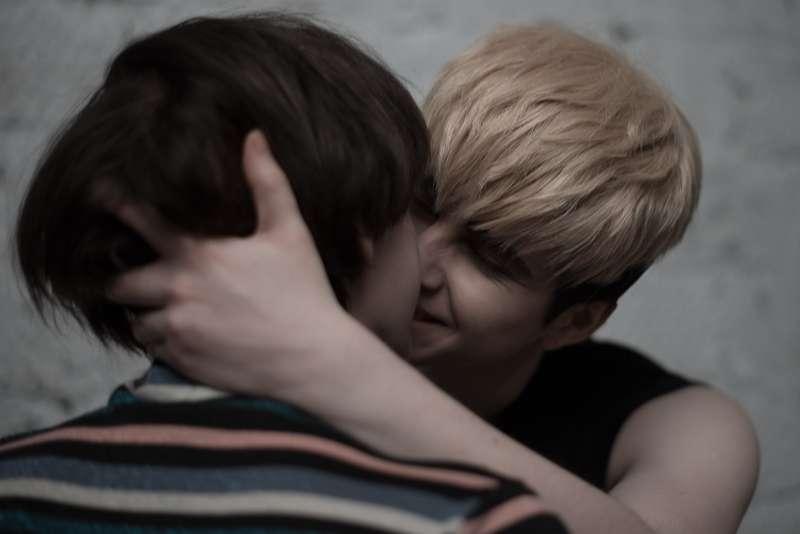 Killing Stalking kiss backstage 